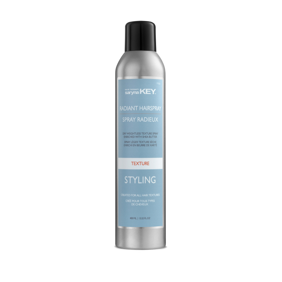 SPRAY TEXTURISANT RADIEUX  CRÉÉ POUR TOUS TYPES DE CHEVEUX