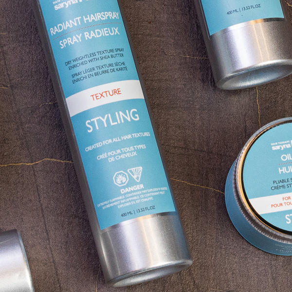 SPRAY TEXTURISANT RADIEUX  CRÉÉ POUR TOUS TYPES DE CHEVEUX