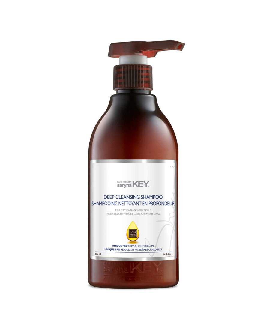 DEEP CLEANSING SHAMPOO FOR OILY HAIR AND OILY SCALP